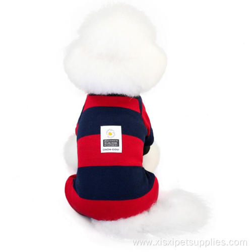 Best Selling four-legged warm brushed pet winter jacket